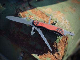 Victorinox kapesní nůž červeno-černý 111mm Forester VX