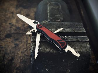 Victorinox kapesní nůž červeno-černý 111mm Forester VX