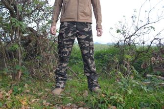 Pánské zateplené kalhoty loshan igancio vzor woodland