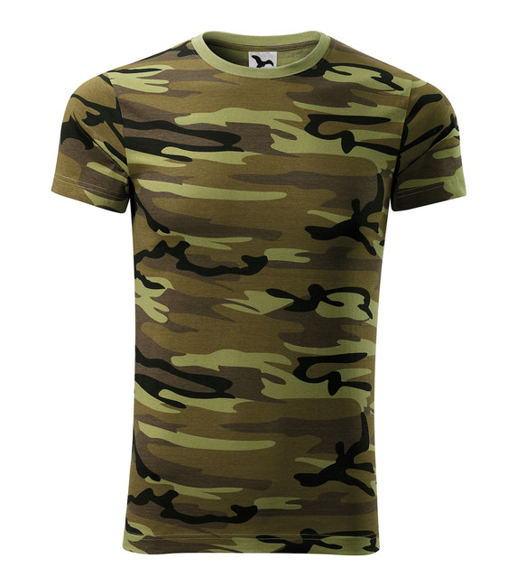 Adler Camouflage krátké tričko, green, 160g/m2 - S
