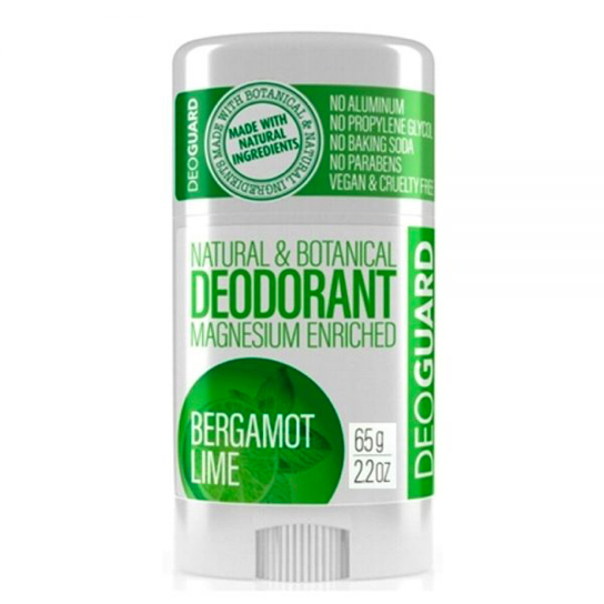 DEOGUARD tuhý deodorant, bergamot a limetka 65g
