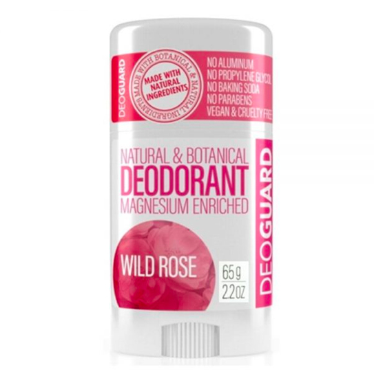 DEOGUARD tuhý deodorant, divoká růže 65g