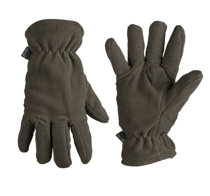 Levně Mil-Tec Fleece Thinsulate™ rukavice, olivové - L
