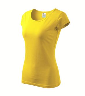 Malfini Pure dámské tričko, žluté, 150g/m2