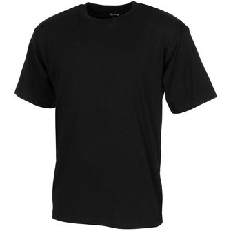 MFH Americké tričko s krátkým rukávem, černé