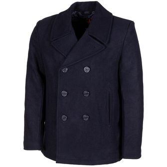 Kabát MFH US Peacoat s knoflíky, modrý