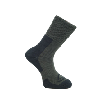 Bobr zimní ponožky,1 pár, zelené