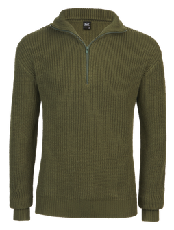 Brandit Marine pulovr Troyer, olivový