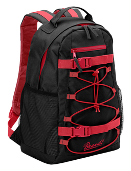 Brandit Urban Cruiser batoh, černo-červený, 20l