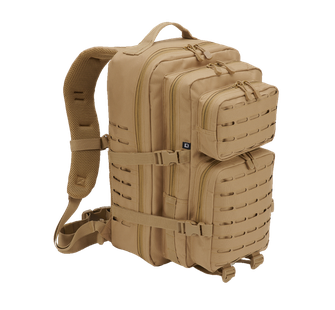 Brandit US Cooper Lasercut Large Backpack 40L, velbloudí barva