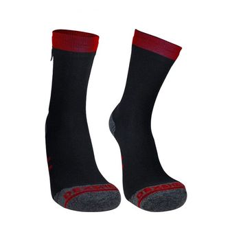 DexShell Running Lite nepromokavé ponožky, červené
