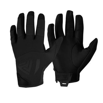 Direct Action® Rukavice Hard Gloves - kožené - černé