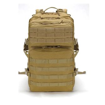 DRAGOWA Tactical US Flag Moll 3P Backpack, Coyote