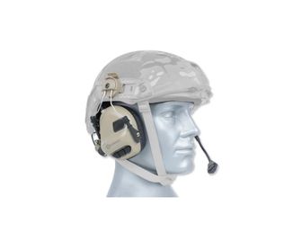 Earmor taktická náhlavní súprava EARMOR M32 pro přilby - COYOTE TAN
