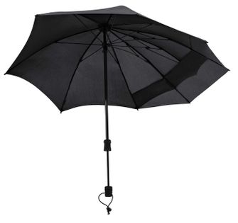 EuroSchirm Swing batoh handsfree Trekingový batoh Swing Handsfree s obalem na deštník černý