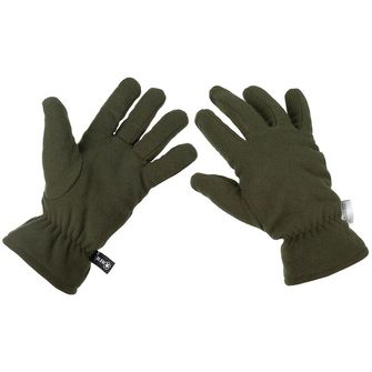 Fleecové rukavice MFH s izolací 3M™ Thinsulate™, OD zelená