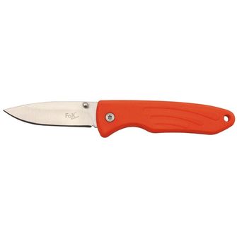 MFH Nůž Jack jednoruční, oranžový, rukojeť z TPR