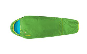 Grüezi-Bag Kids Barevný dětský spací pytel Grueezi gekon zelený
