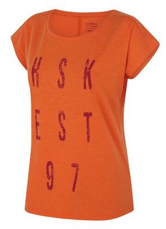 HUSKY dámské funkční tričko Tingl L, světle oranžová