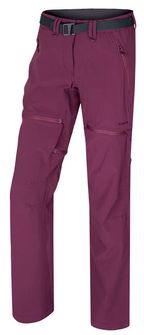 Husky Dámské outdoorové kalhoty Pilon burgundy