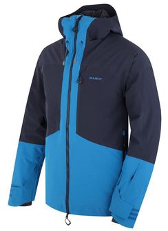 HUSKY pánská lyžařská bunda Gomez M, černá/modrá