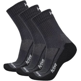 Ponožky HUSKY Active 3Pack, černé