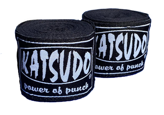 Katsudo box bandáže elastické 250cm, černé