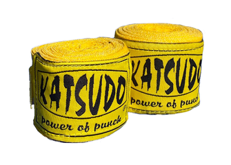 Katsudo box bandáže elastické 250cm, žluté
