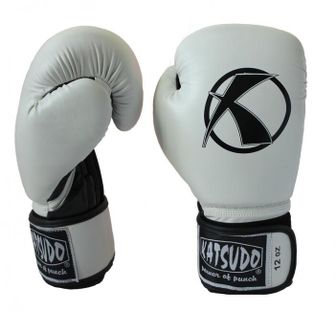 Katsudo box rukavice Punch, bílé