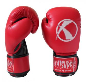 Katsudo box rukavice Punch, červené