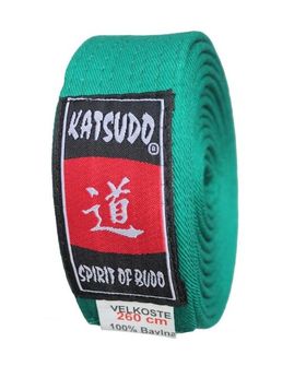 Katsudo Judo opasok zelený