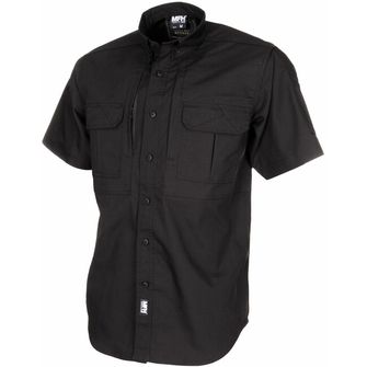 Profesionální tričko MFH Attack s teflonovou úpravou, krátký rukáv, černé