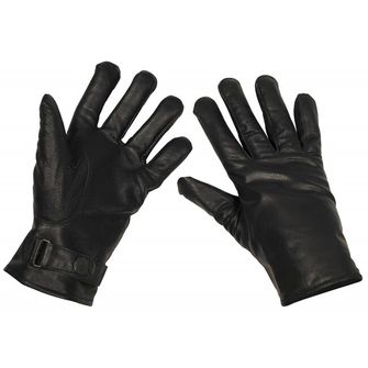 MFH Kožené rukavice BW, černé