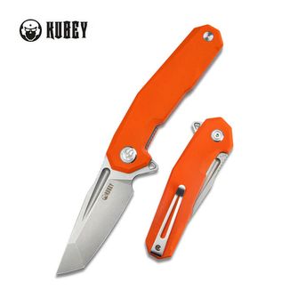 KUBEY Zavírací nůž Carve, ocel AUS 10, oranžová