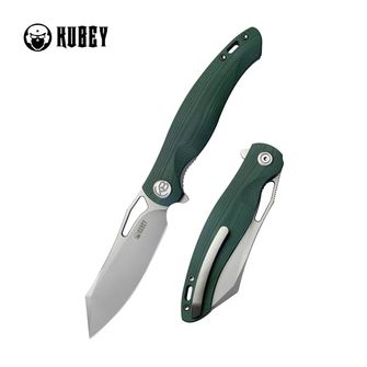KUBEY Zavírací nůž Drake, ocel AUS 10, zelená