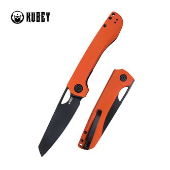KUBEY Zavírací nůž Elang Orange & Black