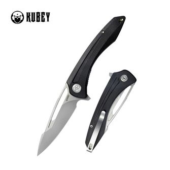 KUBEY Zavírací nůž Merced Black G10