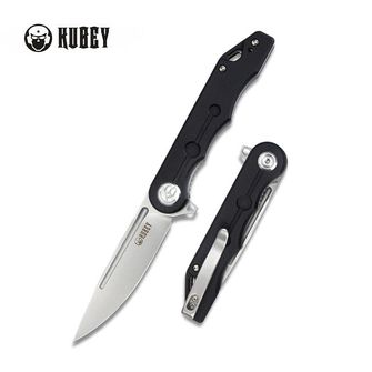 KUBEY Zavírací nůž Mizo Black G10