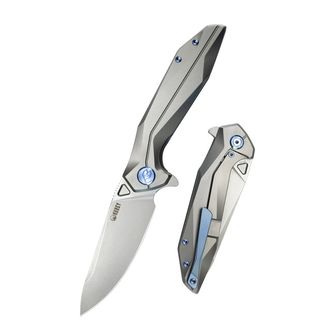 KUBEY Zavírací nůž Nova Silver Titanium