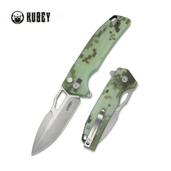 KUBEY Zavírací nůž RDF Pocket Knife - Camo G10
