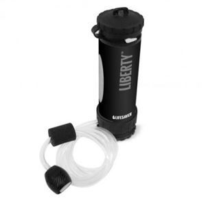 Lifesaver filtrační a čistící láhev na vodu, 400ml, černá