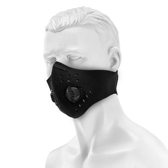 Maraton neoprenová anti-smogová maska - černá