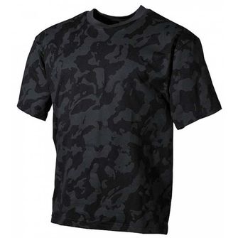 MFH maskáčové tričko vzor night camo, 170g/m2