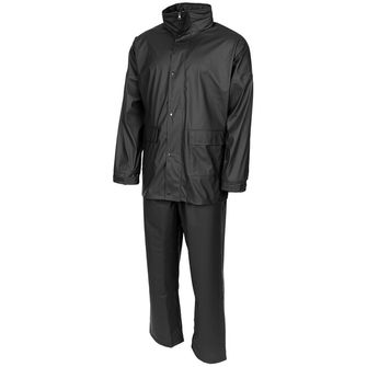 MFH Oblek do deště, "Premium", 2-dílný, černý
