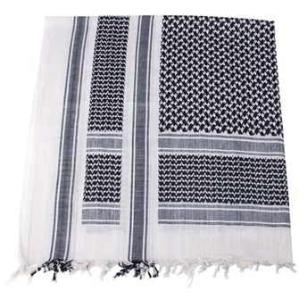 MFH PLO bavlněná arafatka černo - bílá, 115 x 110cm