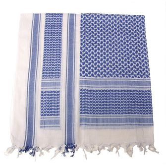 MFH PLO bavlněná arafatka modro - bílá, 115 x 110cm