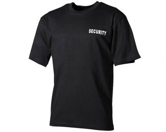 MFH tričko s nápisem security černé, 160g/m2