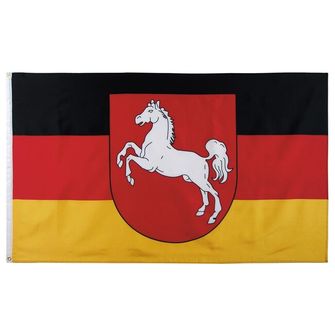 MFH Vlajka Dolní Sasko, polyester, 90 x 150 cm