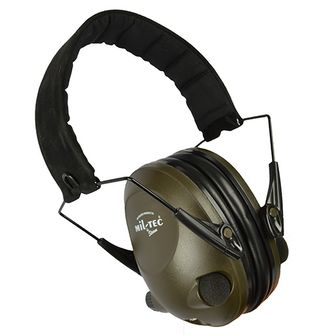 Mil-tec Activ elektronické sluchátka proti hluku, olivové