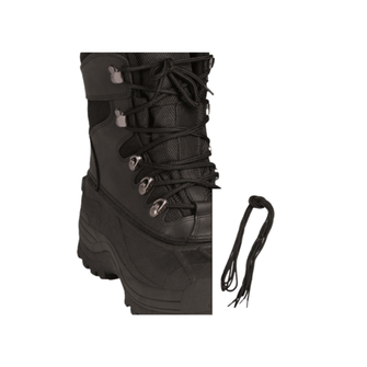 Mil-Tec Co tkaničky do bot, černé 180cm